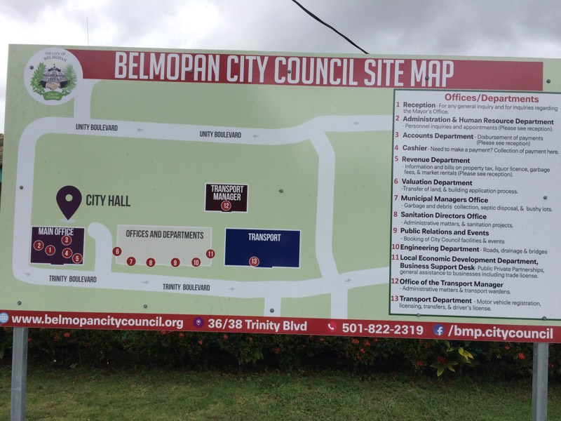 Belmopan City Council – The Offices and Location